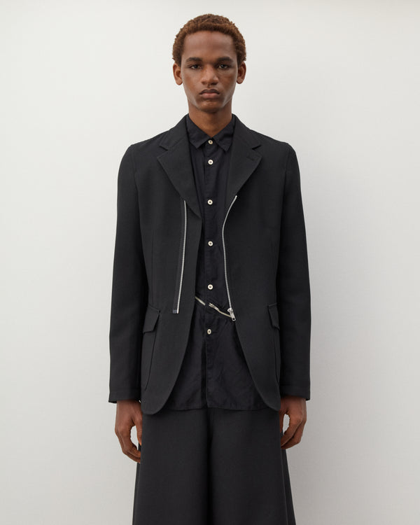 CDG Shirt - Men's Zip Blazer - (Black)