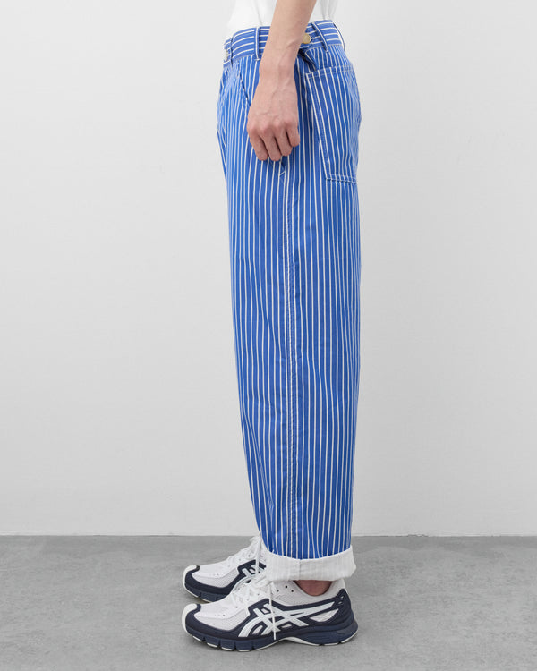 CDG Shirt - Men's Striped Trousers - (Blue/White)