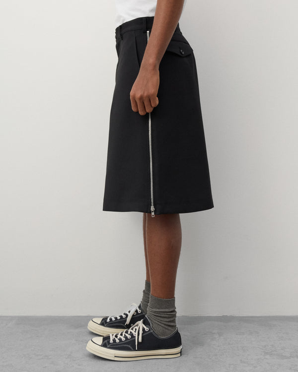 CDG Shirt - Men's Zip Shorts - (Black)