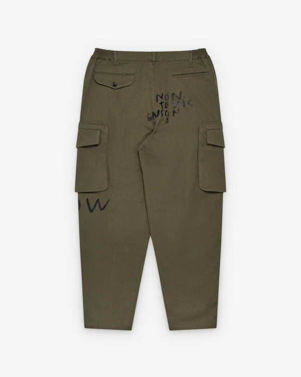 CDG Shirt - Men's Now Future Trousers - (Khaki Green)