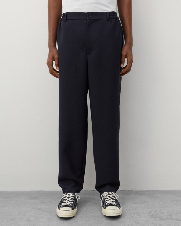 CDG Shirt - Men's Tapered Fit Trousers - (Navy)