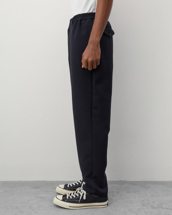 CDG Shirt - Men's Tapered Fit Trousers - (Navy)