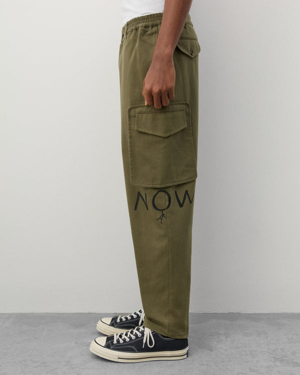 CDG Shirt - Men's Now Future Trousers - (Khaki Green)