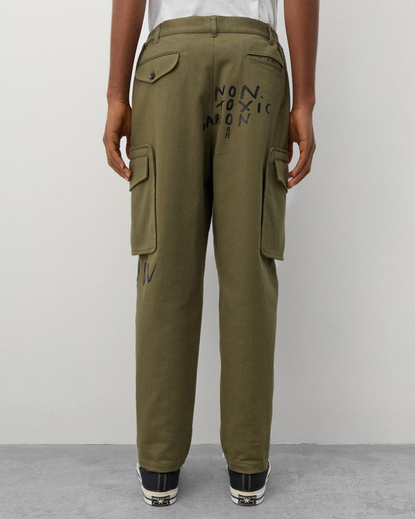 CDG Shirt - Men's Now Future Trousers - (Khaki Green)