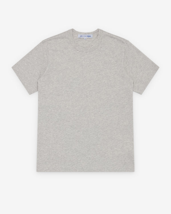 CDG Shirt - Men's Neck Logo T-Shirt - (Grey)