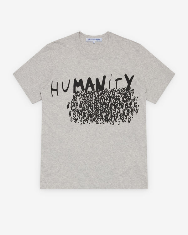 CDG Shirt - Men's Humanity T-Shirt - (Grey)