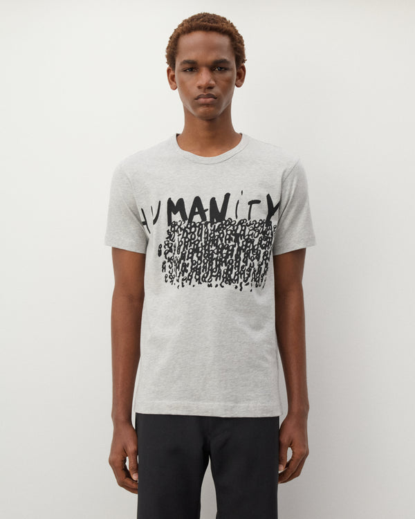 CDG Shirt - Men's Humanity T-Shirt - (Grey)