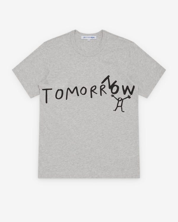 CDG Shirt - Men's Tomorrnow T-Shirt - (Grey)