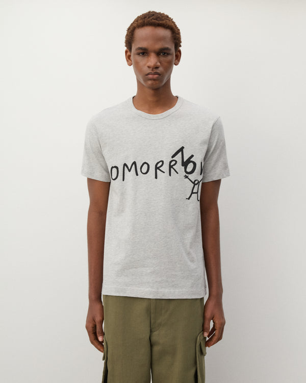 CDG Shirt - Men's Tomorrnow T-Shirt - (Grey)