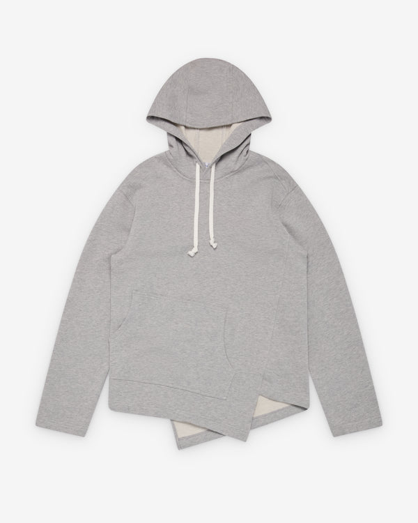 CDG Shirt - Men's Bias Cut Hoodie  - (Grey)