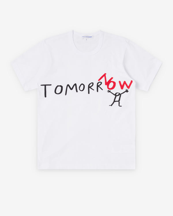 CDG Shirt - Men's Tomorrnow T-Shirt - (White)