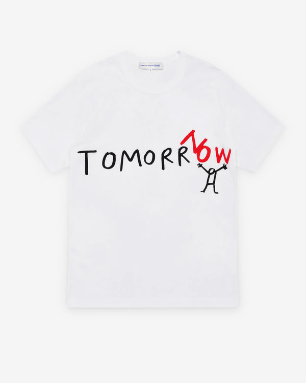 CDG Shirt - Men's Tomorrnow T-Shirt - (White)