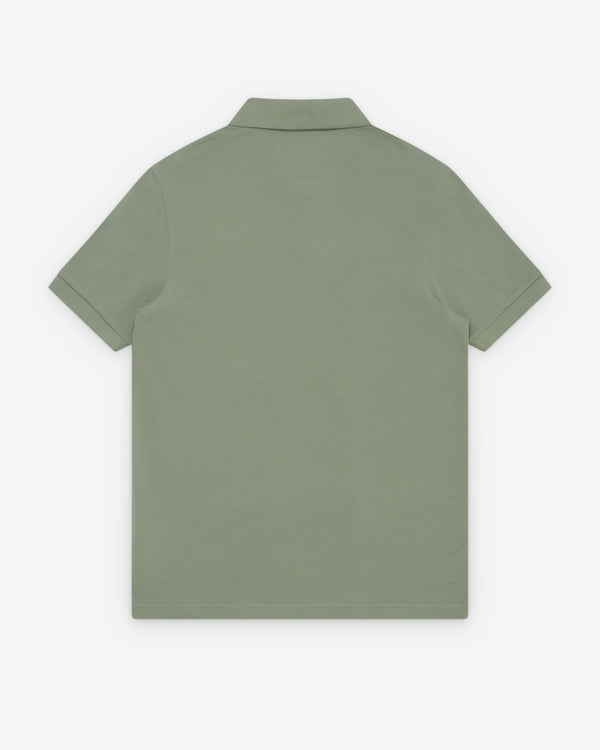 CDG Shirt - Men's Fred Perry Short Sleeve Polo - (Green/Pink/Red)