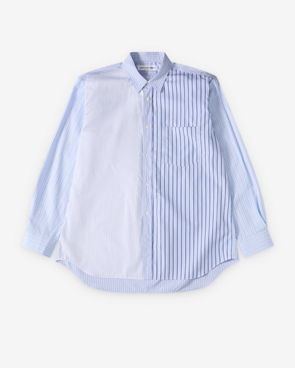 CDG Shirt Forever - Wide Fit Multi Stripe Shirt - (Stripe 1)