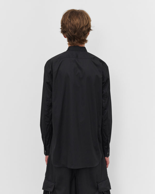 CDG Shirt - Men's Stripe Graphic Shirt - (Black/Stripes)