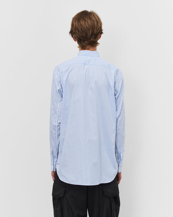 CDG Shirt - Men's Graphic Striped Shirt - (Blue Stripe)