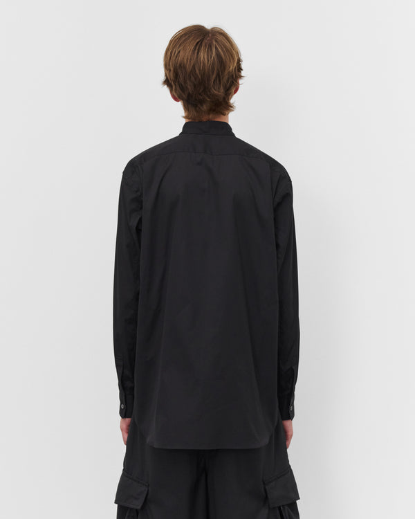 CDG Shirt - Men's Woven Graphic Shirt - (Black)