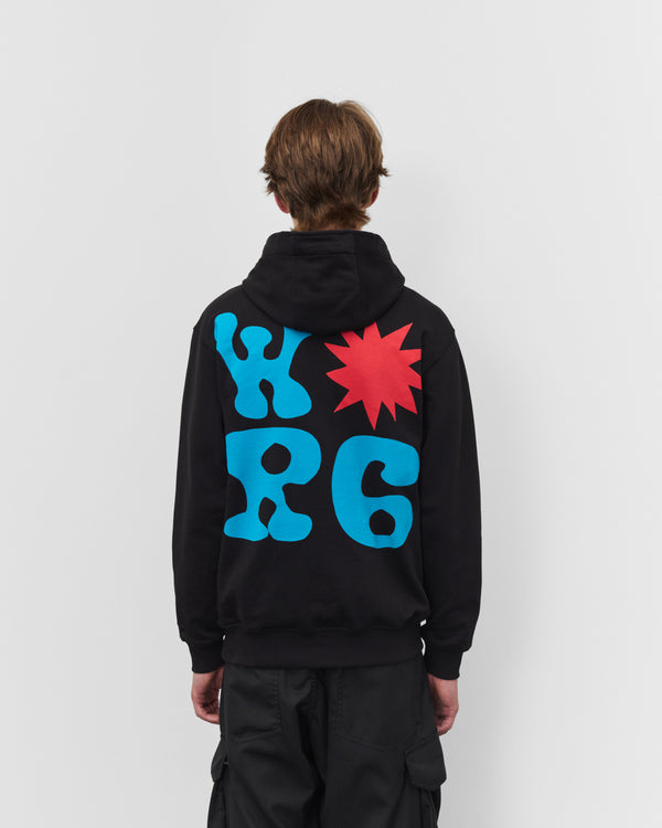 CDG Shirt - Men's Graphic Knit Hoodie - (Black)