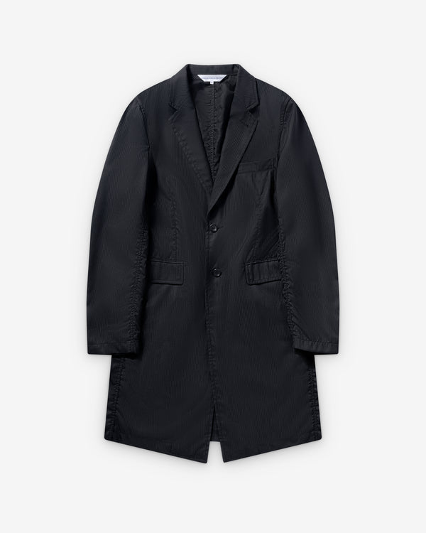 CDG Shirt - Men's Single Breasted Herringbone Jacket - (Black/Navy)