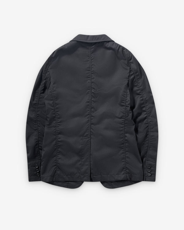 CDG Shirt - Men's Single Breasted Pinstripe Blazer - (Black)