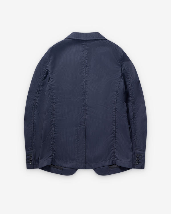 CDG Shirt - Men's Single Breasted Pinstripe Blazer - (Navy)