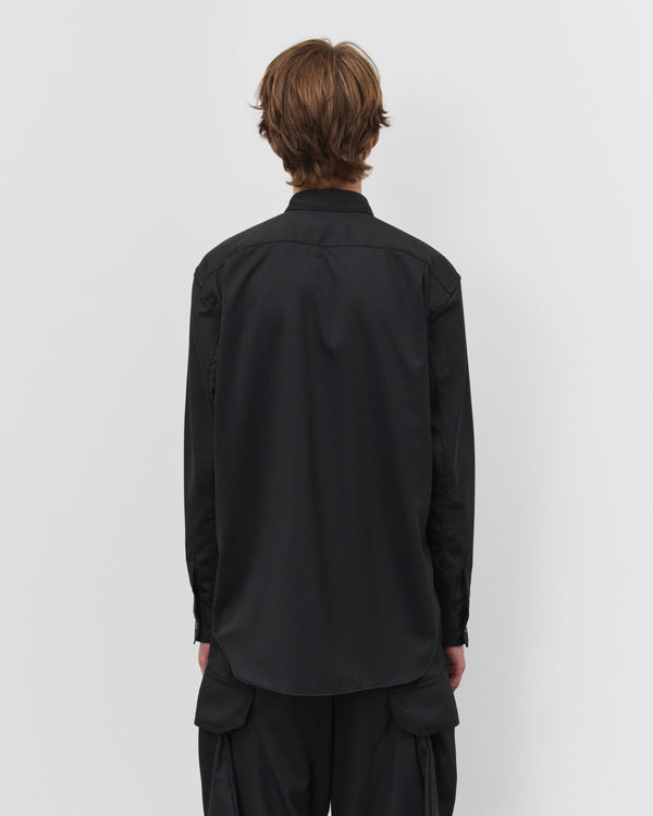 CDG Shirt - Men's Pinstripe Shirt - (Black)