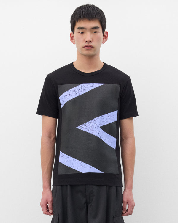 CDG Shirt - Men's Graphic Pattern T-Shirt - (Black)