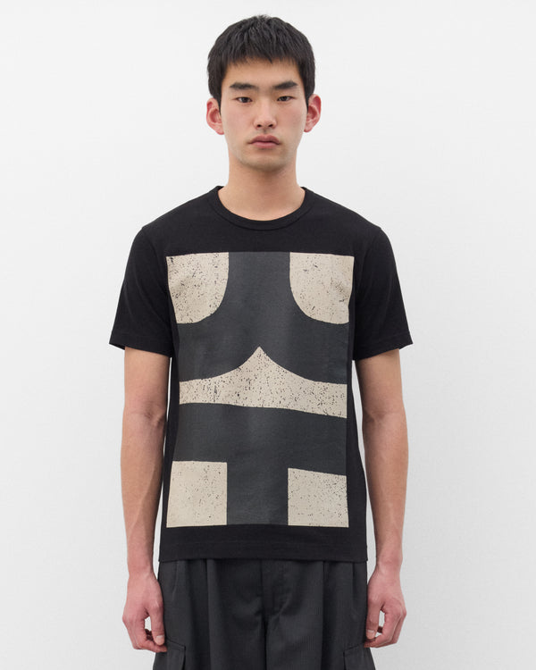 CDG Shirt - Men's Graphic Pattern T-Shirt - (Black)