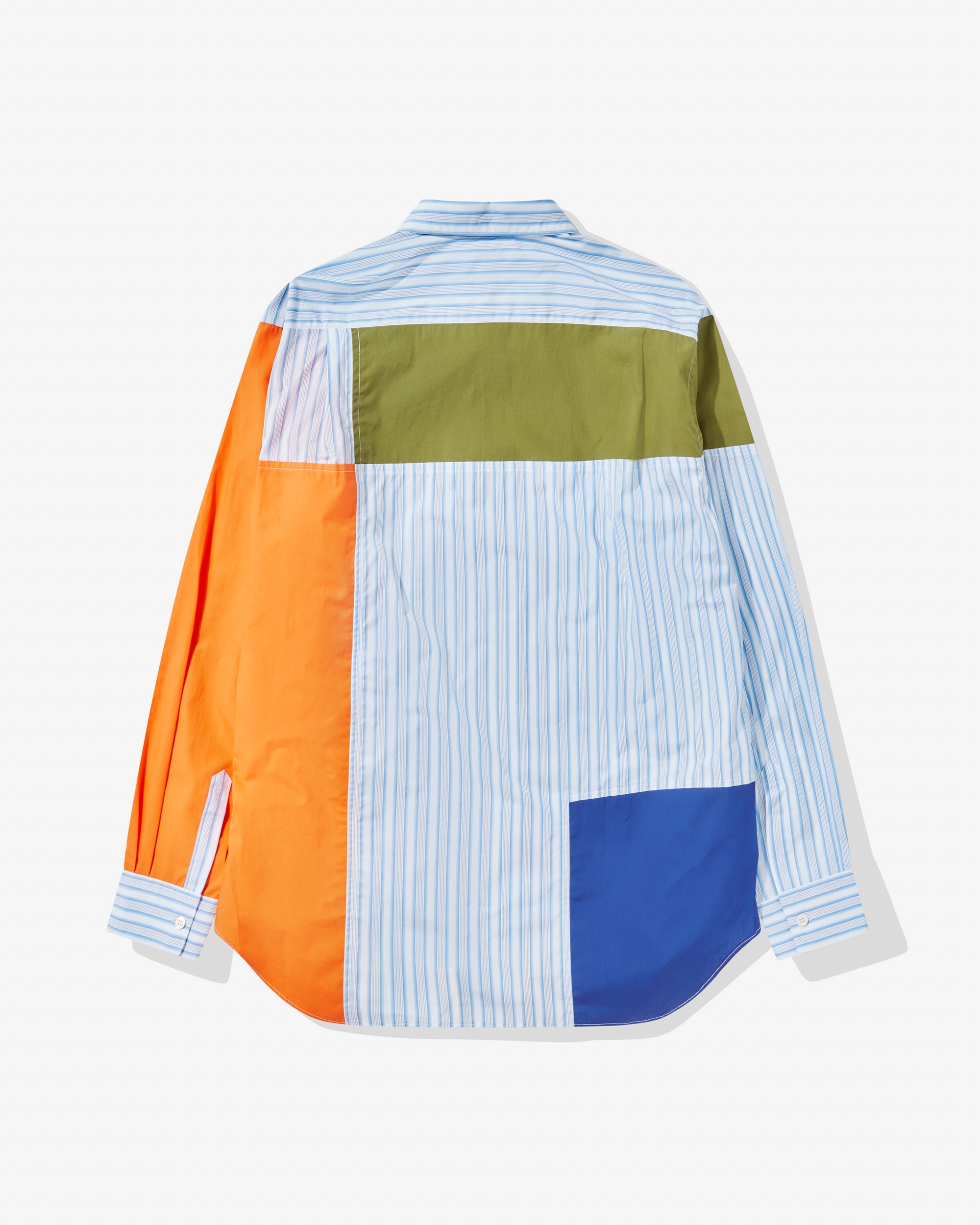 CDG Shirt - Andy Warhol Men's Cotton Stripe Shirt - (Print L-2) view 2