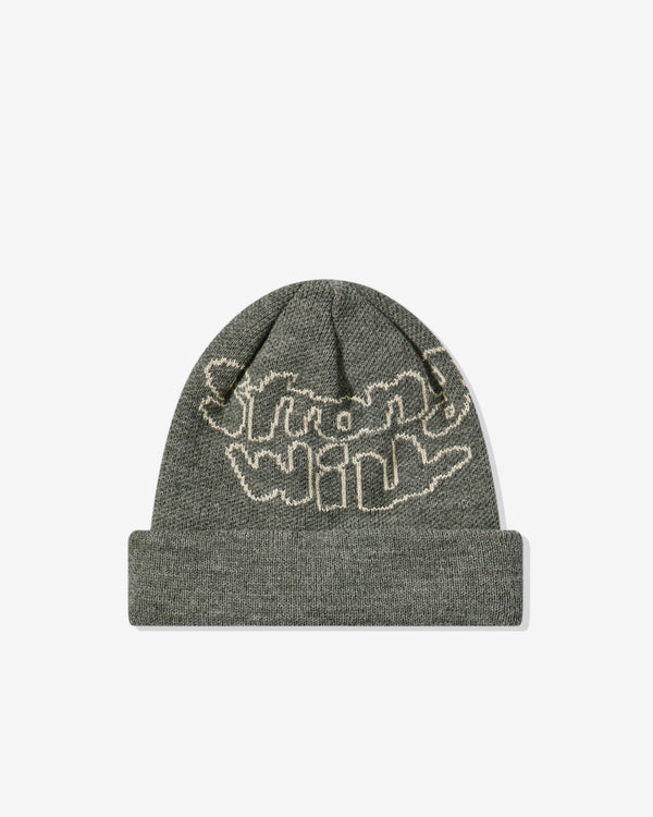 CDG Shirt - Strong Will Jacquard Beanie - (Grey)