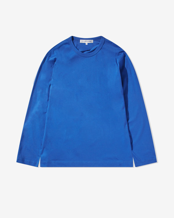 CDG Shirt - Men's Logo Long Sleeve T-Shirt - (Blue)