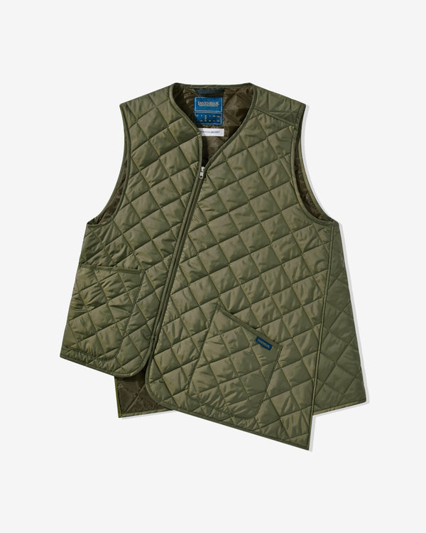 CDG Shirt - Lavenham Men's Bias Thornam Vest - (Khaki)