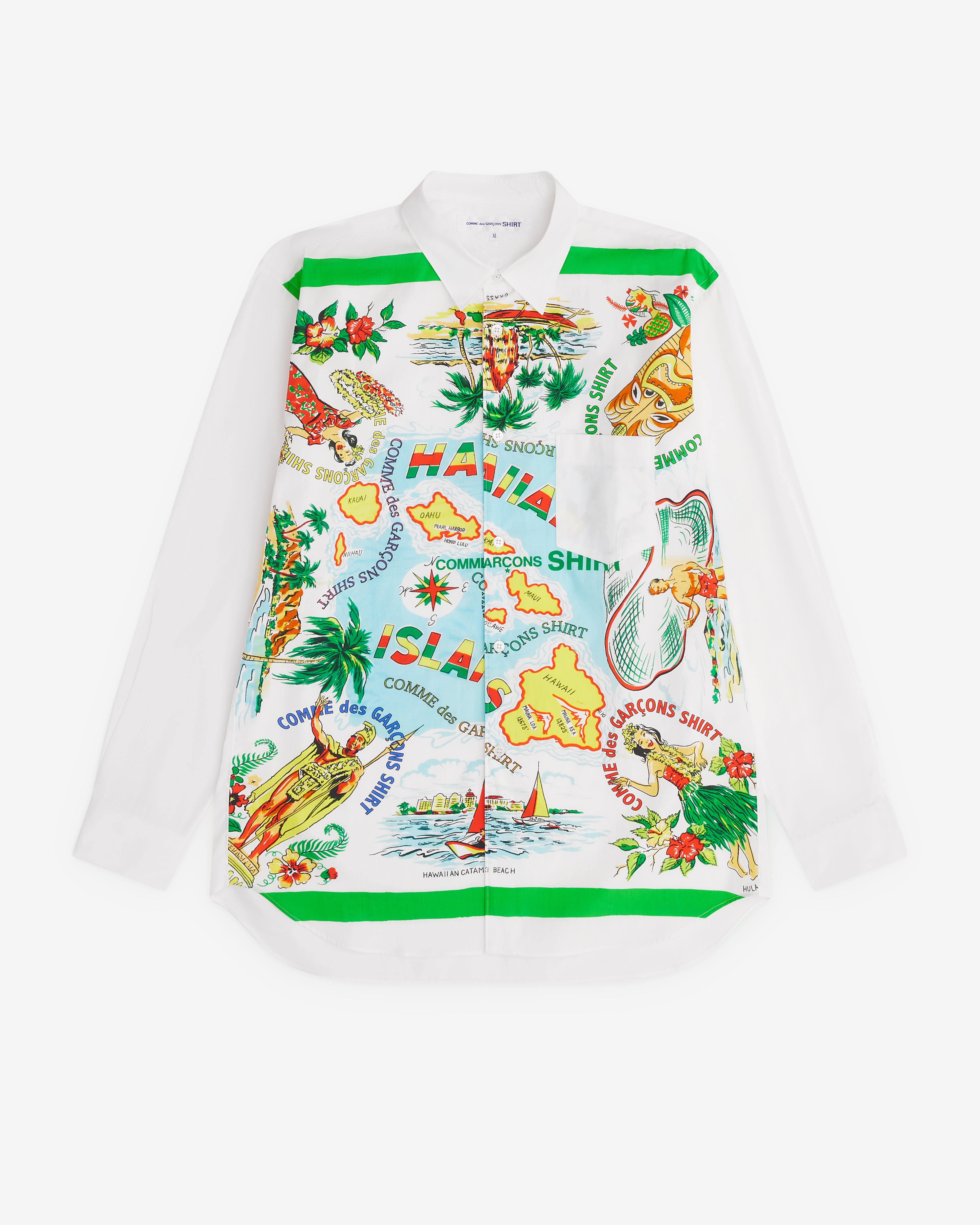 CDG Shirt: Men's Holiday Shirt (Multi) | Dover Street Market London