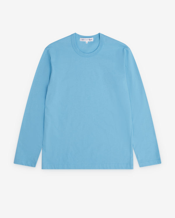 CDG Shirt - Men’s Long Sleeve T-Shirt - (Light Blue)