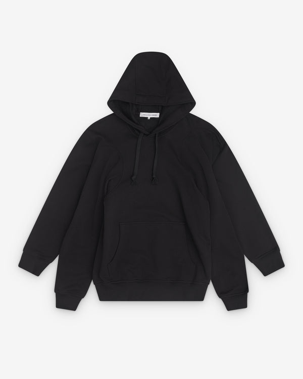 CDG Shirt - Men’s Quad Sleeve Hooded Sweatshirt - (Black)