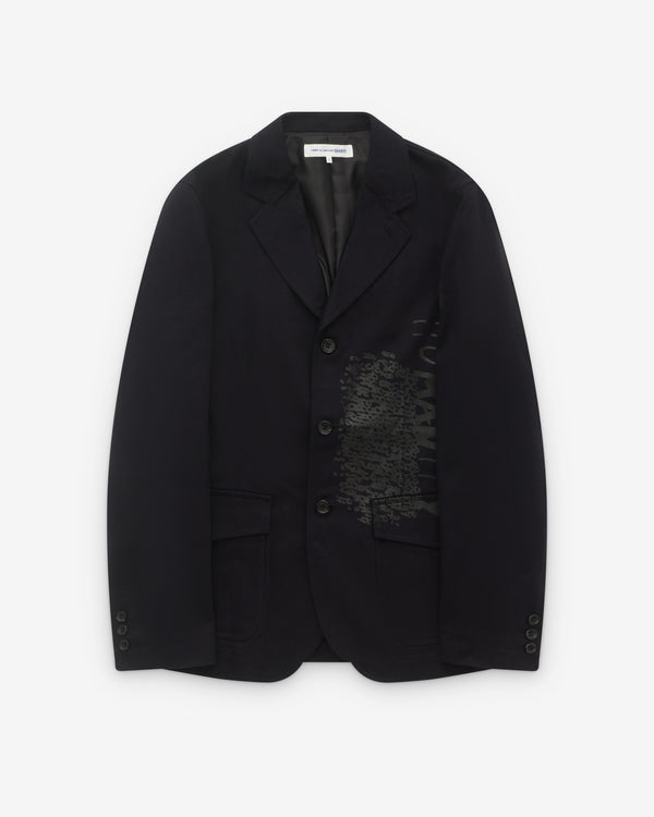 CDG Shirt - Men's Humanity Love Blazer - (Navy)
