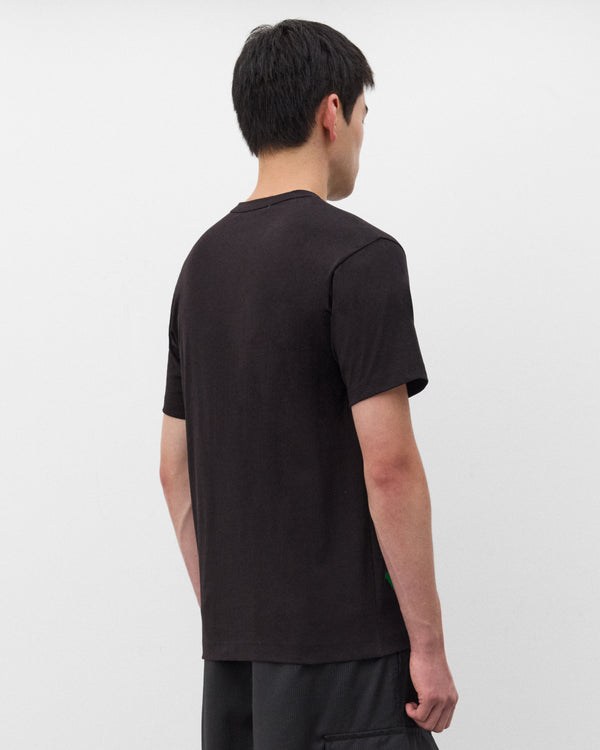 CDG Shirt - Men's Paint Splatter T-Shirt - (Black/Blue/Green)