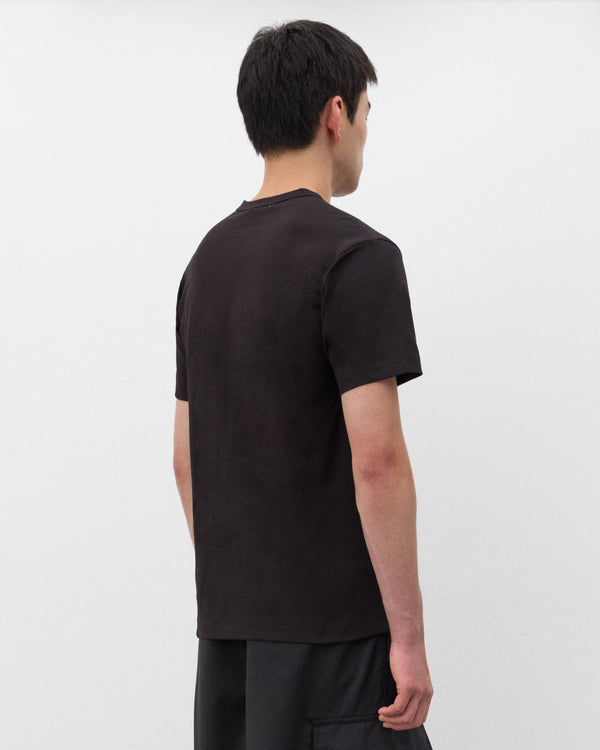 CDG Shirt - Men's Paint Splatter T-Shirt - (Black/Pink)