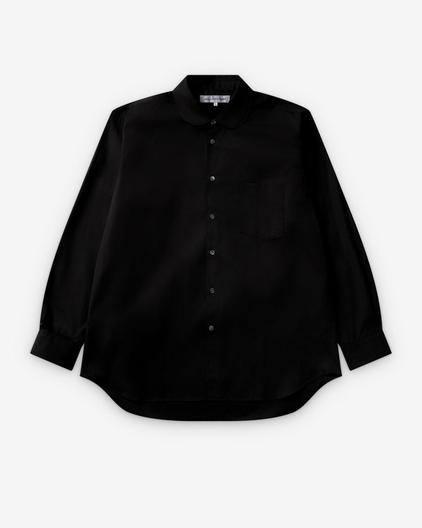 CDG Shirt Forever - Wide fit Peter Pan Collar Shirt - (Black)