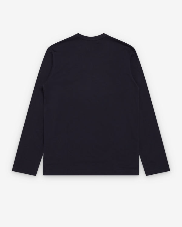 CDG Shirt Forever - Men's Long Sleeve T-Shirt - (Navy)