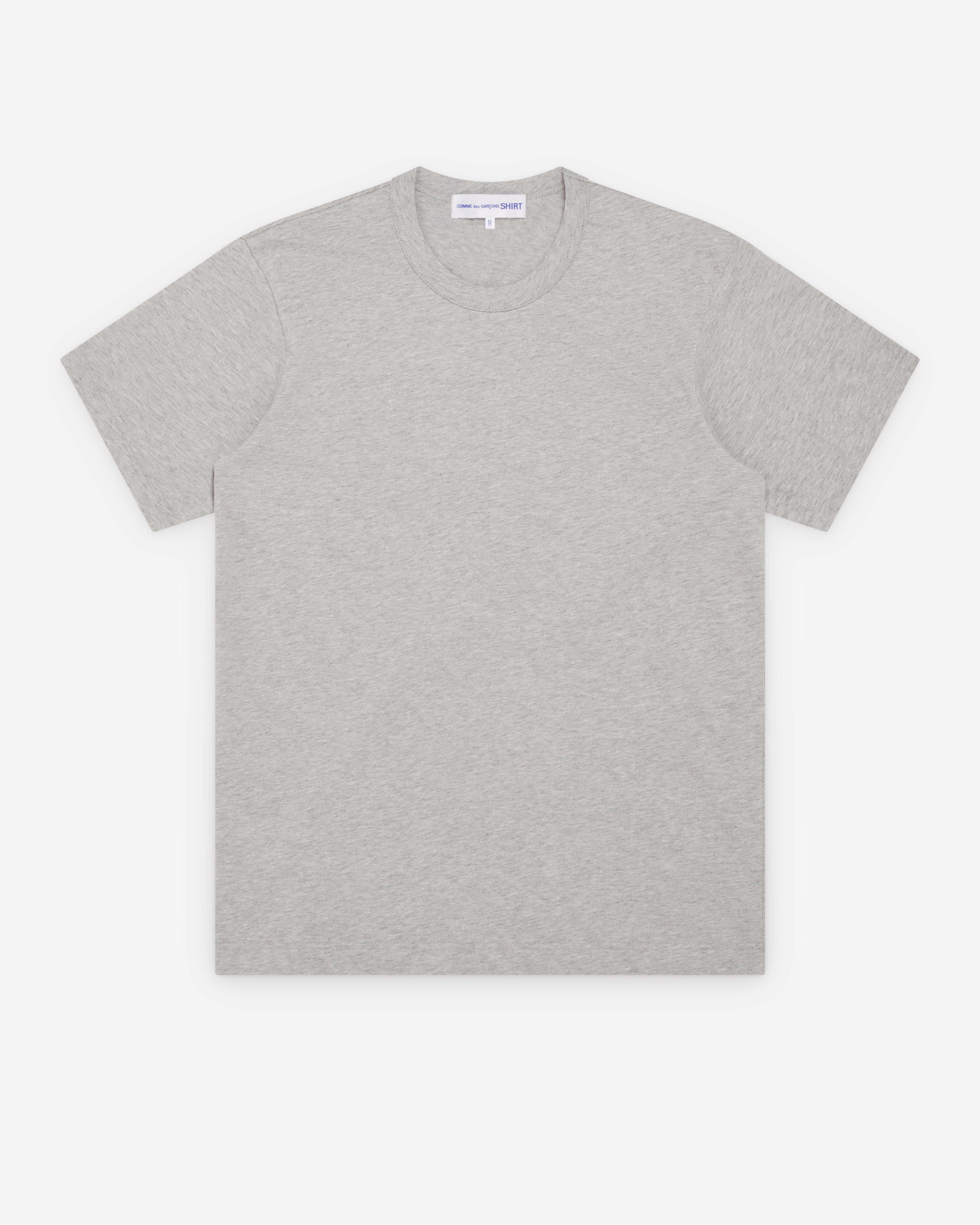トップス COMME des GARCONS SHIRT FOREVER Gray CDG Shirt Forever: Men's Short Sleeve T-Shirt (Grey) | Dover