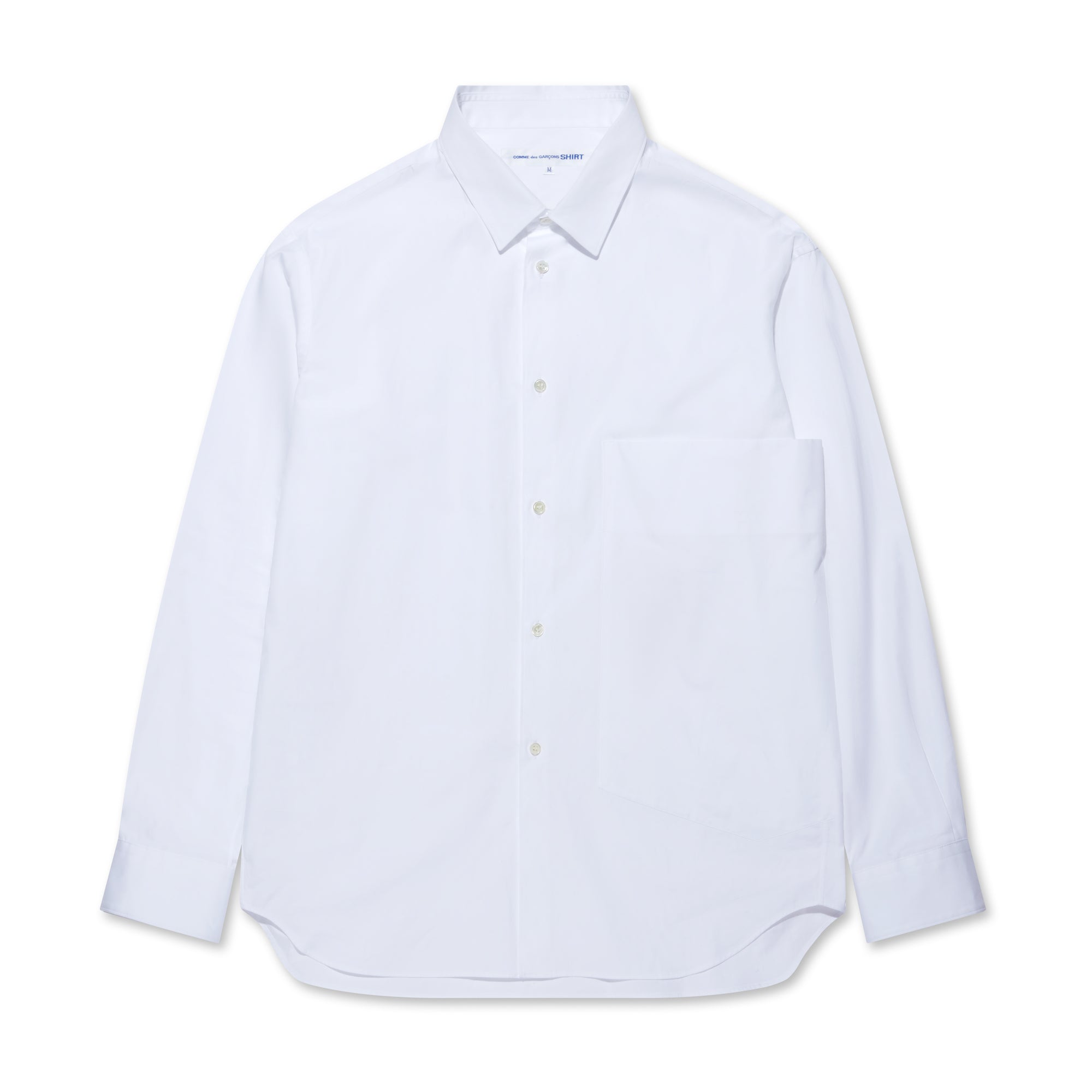 CDG Shirt - Men's Oversized Pocket Shirt - (White) view 5