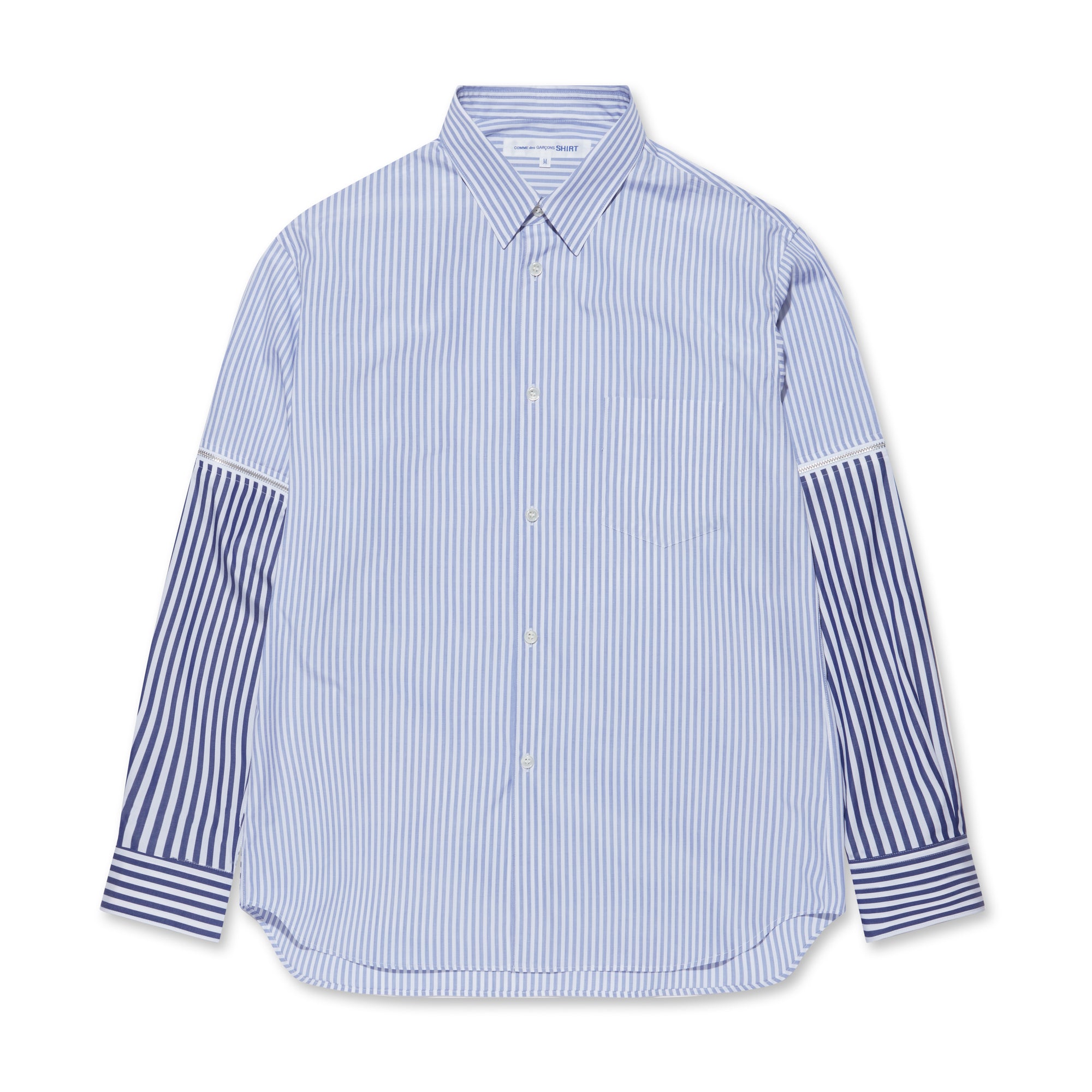 CDG Shirt - Men’s Panelled Shirt - (Stripe) view 5