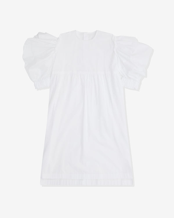 Tao - Women’s Puff Sleeve Dress - (White)