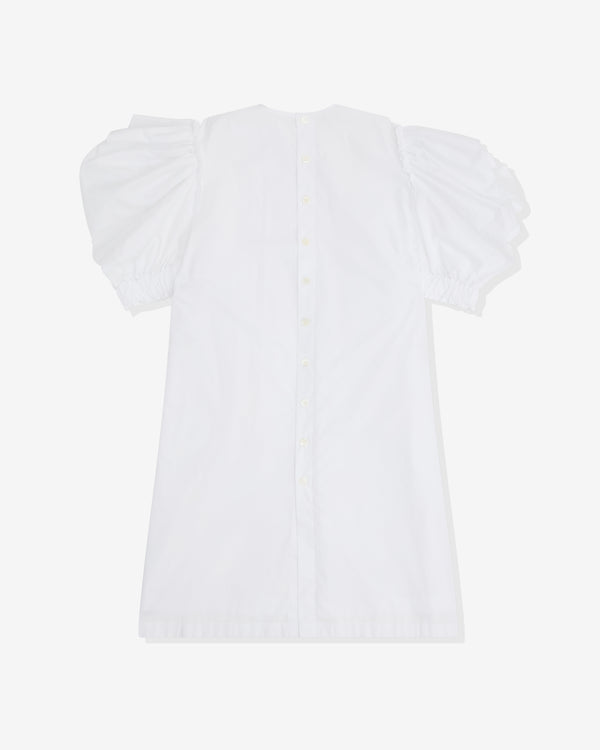Tao - Women’s Puff Sleeve Dress - (White)