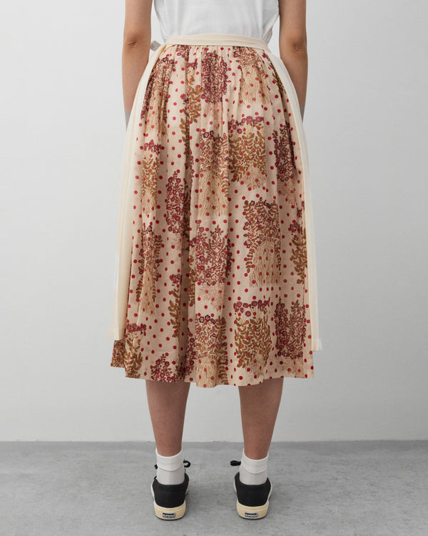 Tao - Women's Skirt Overlay Trousers - (White)