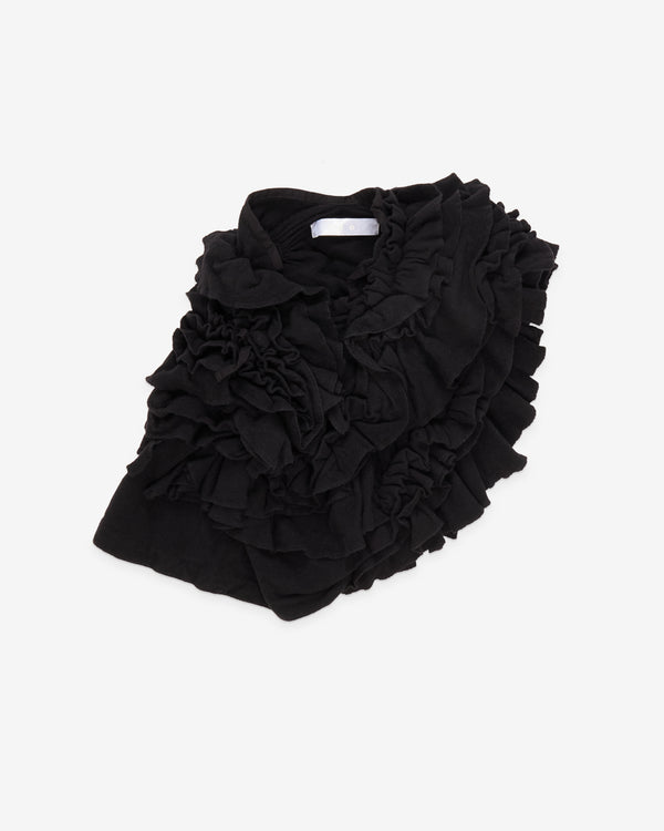 Tao - Women's Tiered Ruffle Blouse - (Black)