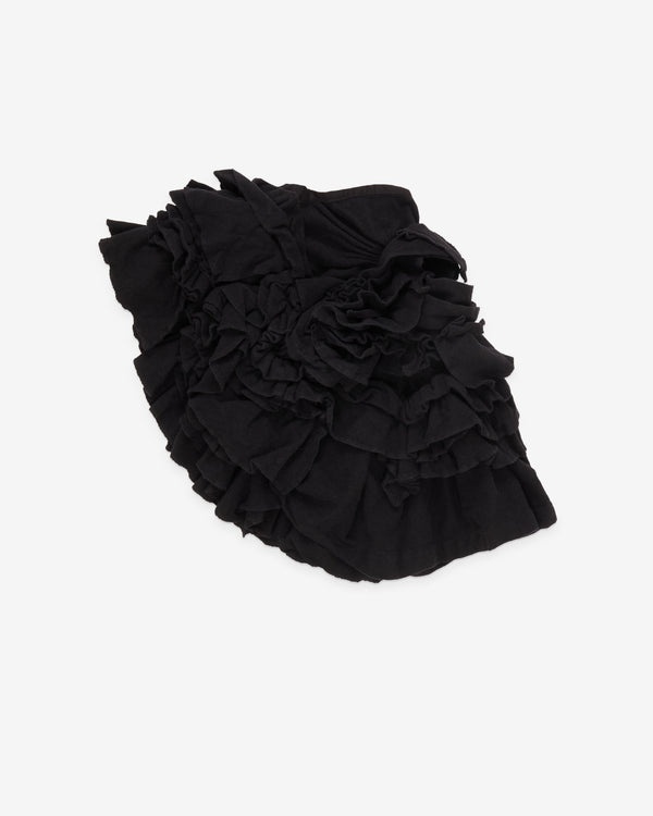 Tao - Women's Tiered Ruffle Blouse - (Black)