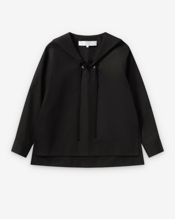 Tao - Women's Sailor Collar Shirt - (Black)