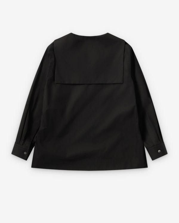 Tao - Women's Sailor Collar Shirt - (Black)